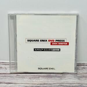 Square Enix DVD Press 2004 Winter Promotional DVD Final Fantasy Japan US Seller
